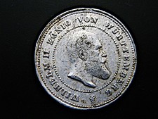 Medaille württemberg könig - medaille,