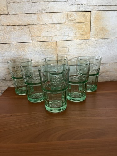 Bacardi gläser grün - grün, (6
