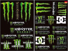 2 Motorrad-Aufkleber