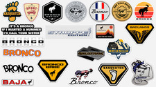 Ford Bronco stickers decals