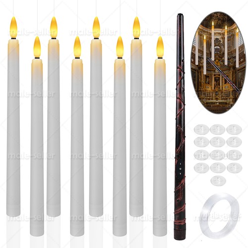 Stk led schwebende kerzen - schwebende,