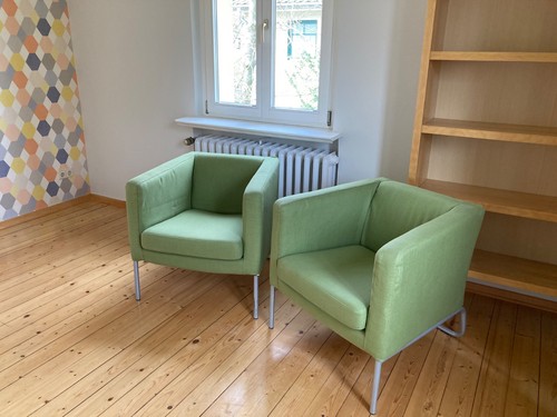Grüne neuwertige bezüge - grüne,