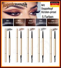 Augenbrauen Stift Doppel Kopf Microblading Bürste Eye Brow Tattoo 24h Wasserfest