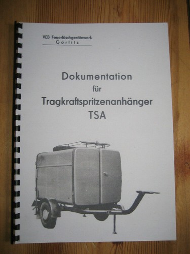 Nva tragkraftspritzenanhänger - nva,