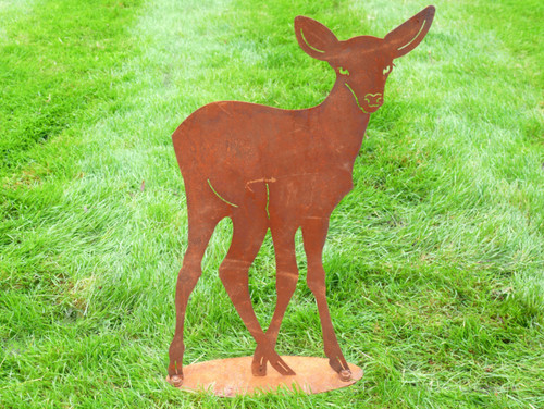 Rostiger metall garten - rostiger,