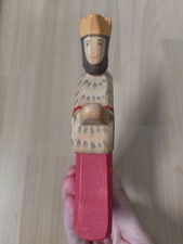 OSTHEIMER Alte Figur Roter König rot King Brandstempel 2500 Ritter