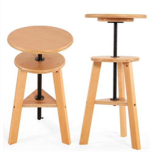 Arbeitshocker drehhocker holz - arbeitshocker,