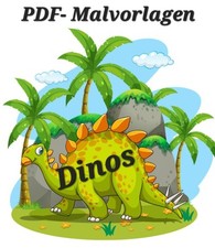 PDF-Malvorlagen DINOS, 20