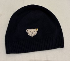 Steiff Strickmütze unisex 3-6 Jahre dunkelblau Im Topzustand!