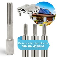 GRAFT Tiefenerder Set aus V4A Edelstahl | Erdungsstangen | 20mm Durchmesser