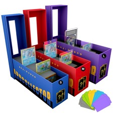 Sammelkarten-Aufbewahrungsbox für Standardkarten, Penny-Hüllen, Toploader, ma...