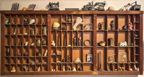 Historicher druckersetzkasten - historicher,
