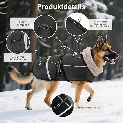 Wintermantel hundejacke - wintermantel,,