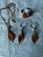 Schmuckset silber mit