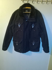 gebrauchte Engbers Winterjacke  Herren Gr 52 , Parka mit grossen Taschen 