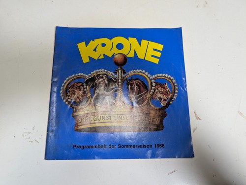 Zirkus krone programm der - programm,