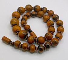 Kette Hornperlen Ethno Design