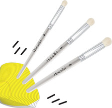 Dry Brush Set,3 Stück Trockenpinsel Für Warhammer Modellbau Citadel,Miniatur Pin