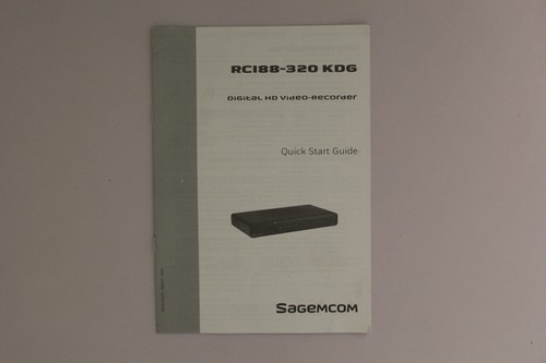 Sagemcom rc188 320 kdg - sagemcom, rc188-320