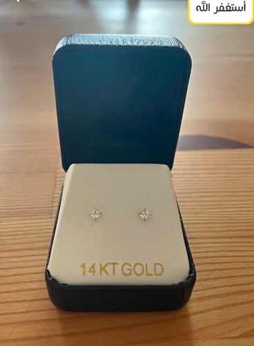 585 gold ohrringe - gold,