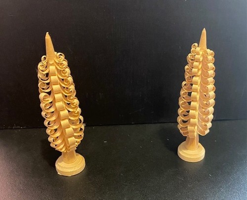 Spanbaum natur aus holz höhe - aus,