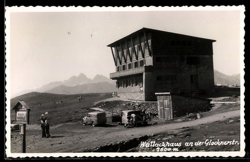 Ansichtskarte wallackhaus - ansichtskarte,
