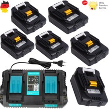 14.4V 1500mAh BL1415 Akku für Makita Li-ion 1968754 1945580 Doppeltes Ladegerät