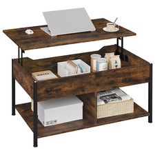 Couchtisch Höhenverstellbar Beistelltisch Wohnzimmertisch Sofatisch BTS15vbn