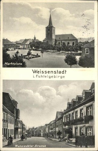 Weissenstadt marktplatz - weissenstadt,