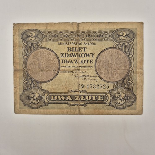 Banknote polen zlote 1925 - polen, 2