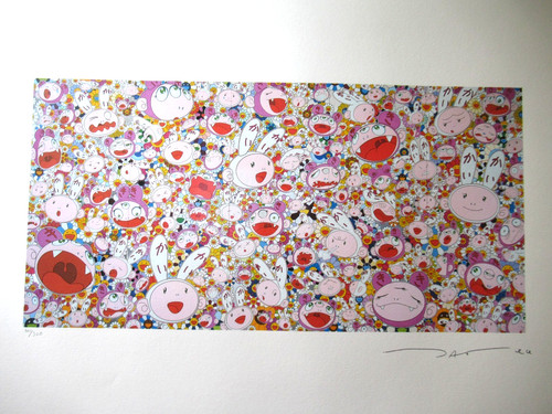 Takashi murakami lithographie - takashi,