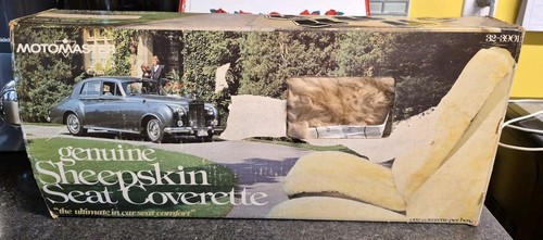 1977 sheepskin fur - sheepskin, seat