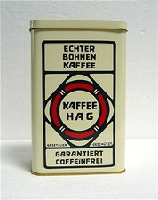 Kaffee HAG  Blechdose