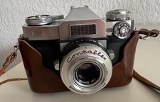  Zeiss Ikon Contaflex Synchro-Compur mit Org.Fototasche TOP Zustand 