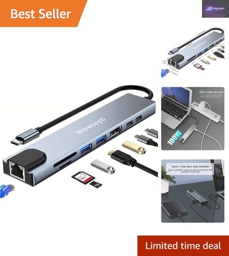 Port usb dockingstation - 8-port,