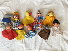 10 Schöne alte Handpuppen /