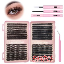 Wimpern Cluster 544PCS Wimpern