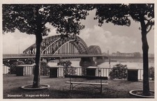 Düsseldorf AK 1935 Rhein