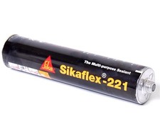 Sikaflex 221 300 ml in schwarz