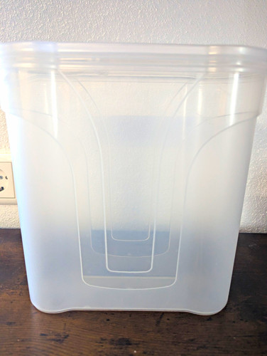 Vorratsdose transparent - l,