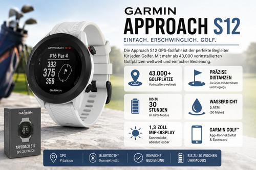 Garmin s12 golf uhr - ⛳,