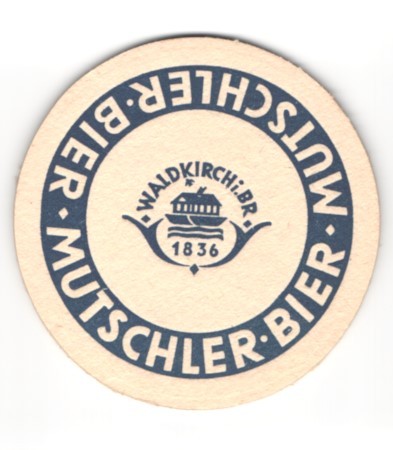 Bierdeckel waldkirch br - i.,