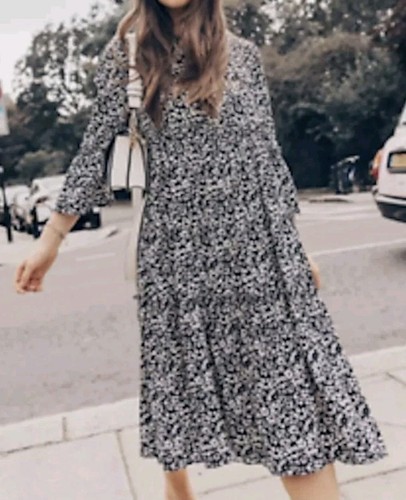 Zara kleid blumen - kleid,