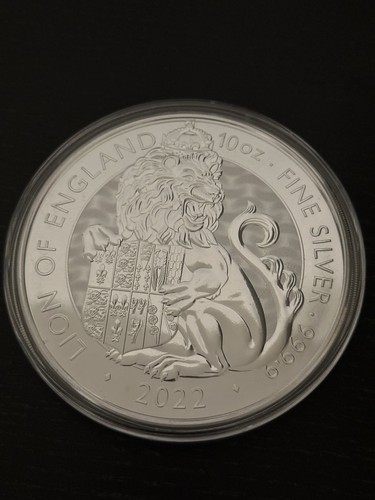 Silbermünze lion - (311g),