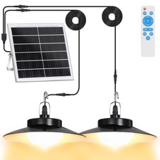 LED Solarlampen Außen mit Bewegungsmelder Hängend mit 5 Modi Solar Hängeleuchte