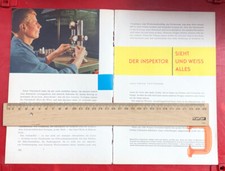 Inspektor Auto Inspektion 1961 TÜ TÜV DEKRA Techniker Kontrolleur Qualität   212