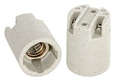 Fassung E14 Keramik / Porzellan - Lampenfassung mit E14 Sockel von ISOLATECH