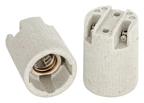 Fassung e14 keramik - fassung,