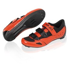 XLC Road-Shoes CB-R04 rot/schwarz Gr. 46 Klettverschluss Triathlon Rennrad