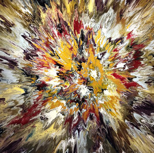 Abstraktes Bild 100x100